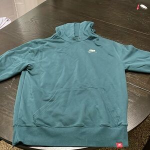 NB hoodie xl green
